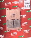 BRZDOVÉ DESTIČKY ZADNÉ TRW YAMAHA XVS1100 Drag Star 99-04