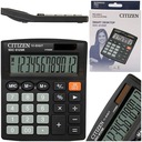 KANCELÁRSKA KALKULAČKA CITIZEN SDC-812NR 12-CIFERNÝ VEĽKÝ DUÁLNY NAPÁJACÍ ZDROJ