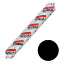 SOUDAL NEUTRAL SILICONE Stavebné lepidlo EPDM Silirub PRO N BLACK 600ml
