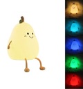 LED nočná lampa MERRY PEAR Multicolor RGB Silicone Soft Forever Light