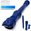 Profesionálna školská zobcová flauta F1P-N modrá