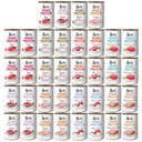 BRIT MONO PROTEIN MIX Smaków vlhké krmivo pre psov 36 x 400 g mono-proteín