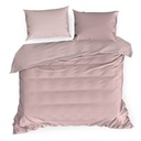 Eurozáclony Obliečky 200x220 Bavlna Satin Smooth Jednofarebný prášok NOVA