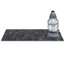 SKLENENÁ RUKA NA smeti 60x20cm Mramor 378c