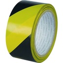 Výstražná páska Q-Connect 48mm/20m čierna a žltá