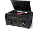 MUSE MT-115 W gramofón CD BT USB AUX FM čierny