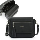 Kožená kabelka čierna kožená messenger bags