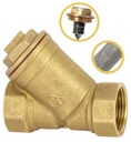 UHLOVÝ VENTIL VODNÝ FILTER S MAGNETOM 3/4 PALCA DN20