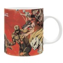 ATTACK ON TITAN - HRNČEK - 320 ML - BOJOVÁ SCÉNA SE