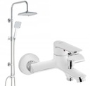RAINSHOWER set LOFT stĺpik + vaňová batéria