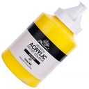 DeCopage akrylová farba žltá 500 ml na maľovanie dekorácií