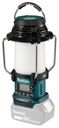 Turistická lampa s rádiom Makita DMR056 14,4 18V s DAB+ rádiom a Bluetooth