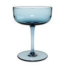Koktailový pohár na martini 100ml modrý