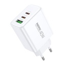 Remax 2x USB-C + USB-A 40W PD Rýchla nabíjačka