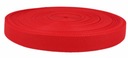 Páska stoličky 2,5 cm vľavo - Red Parciana Red Belt 25 mm - 50 metrov