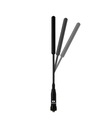 SRH20 SMA-F anténa 20cm husí krk pre BAOFENG