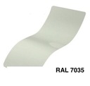 Prášková farba RAL 7035 Polyester hladká matná