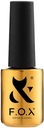 Vrch na hybridný lak F.O.X Top No Wipe, 14 ml