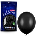 Latexové balóniky Strong Pastel Black 30 cm - 50 kusov