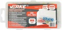 Verke V06743 Teplom zmršťovacie bužírky s cínom 100 ks