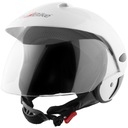 OTVORENÁ PRILBA MOTORKÚTER MOTORKA QUAD L BIELA