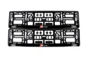 RÁM DOSKY AUDI SLINE ČERVENÉ LOGO S-LINE 3D