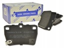 TOYOTA RAV4 I 94-00 2.0i ZADNÉ BRZDOVÉ DESTIČKY L-CA