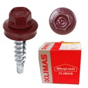 FARMÁRSKE SKRUTKY 4,8x25mm RAL 3005 FARMÁRSKE 250 ks