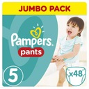 Pampers plienky nohavičky jumbo pack 5 48ks