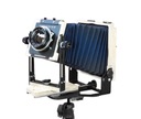 INTREPID MK4 4x5 veľkoformátová kamera modrá