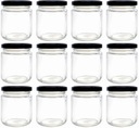Sklenené dózy 135ml, 12 ks PL produkt Z55