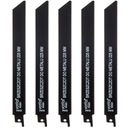 PÍLOVÝ LIST NA KOV 225mm HCS 5 KS FOX TAIL 14 TPI.