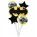 Balónová kytica Batman, fóliový balón P75, balená