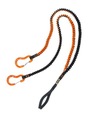 SWHIPPY čierno/oranžová šnúrka s technológiou Climbing Technology