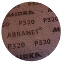 Brúsna sieťka MIRKA ABRANET P320 Suchý zips 150mm 50ks