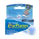 Zátkové chrániče sluchu EarPlanes pre lietanie bez bolesti sínusového ucha
