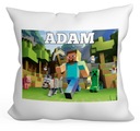 VANKÚŠ MINECRAFT DARČEK PRE DIEŤA + MENO