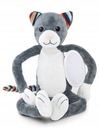 ZAZU Nočná lampa PLUSH CAT Katie, šedá