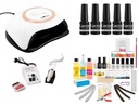 NAIL SET Lamp 168W príslušenstvo frézka l