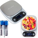 ELEKTRONICKÁ PRESNÁ LCD KUCHYŇSKÁ VÁHA 5kg 5000g/0,1g + SÚPRAVA BATÉRIÍ