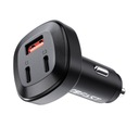 ACEFAST RÝCHLA NABÍJAČKA DO AUTOMOBILKU 2x USB-C/USB
