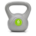 Bitúmenový kettlebell, činka, lopta, záťaž na kotlík, Meteor kettlebell, 6 kg