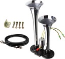 Chrome Zinc Air Horn 125 DB Trbka Pneu
