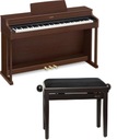 Digitálne piano CASIO AP-470 BN hnedé + lavica
