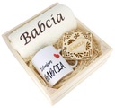 SKVELÝ DARČEK PRE BABIČKU UTERÁK + KRABIČKA NA HRNKY