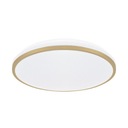 STRUHM Okrúhle glamour stropné svietidlo LINUS LED 18W 33cm zlatý prsteň