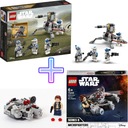 LEGO Star Wars 75345 Clone Troopers + LEGO Star Wars 75295 Mikrostíhačka