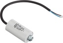 ŠTARTOVACÍ KONDENZÁTOR MOTORA 10uF 450V KÁBLE MIFLEX POL.