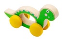 Drevený dinosaurus do detskej rúčky od Sfd
