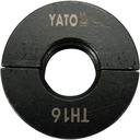 NÁHRADNÉ NÁSTROJE TH16 mm PRE STROJ NA NAPLŇOVANIE RÚR YATO